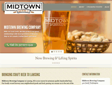 Tablet Screenshot of midtownbrewingco.com